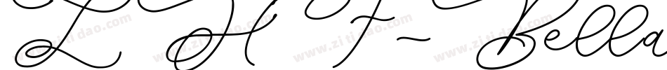 LHF-Bella-Vista-Regu字体转换