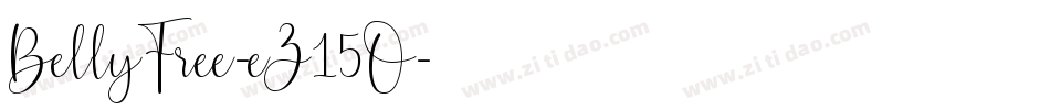 BellyFree-eZ15O字体转换