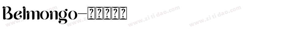 Belmongo字体转换