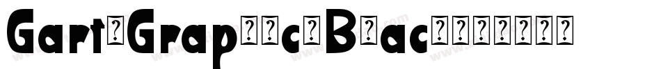 GarthGraphic-Black字体转换