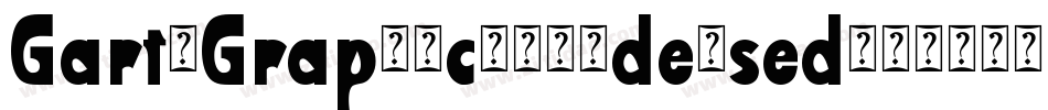 GarthGraphic-Condensed字体转换