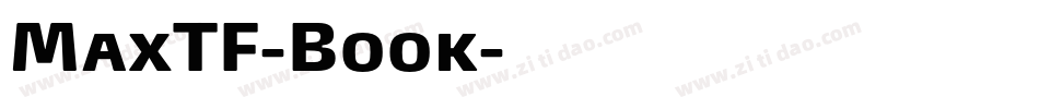 MaxTF-Book字体转换