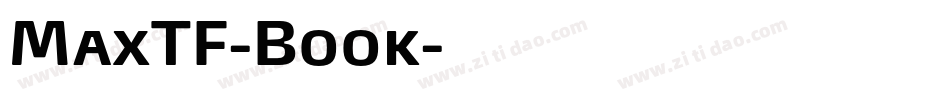 MaxTF-Book字体转换