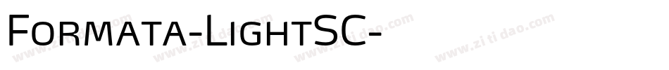 Formata-LightSC字体转换 Formata-LightSC字体转换