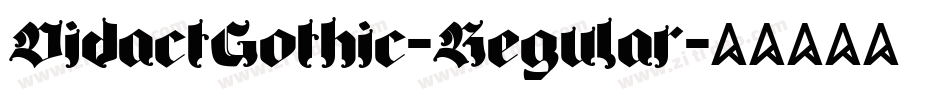 DidactGothic-Regular字体转换