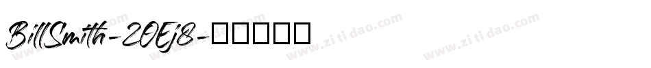 BillSmith-2OEj8字体转换