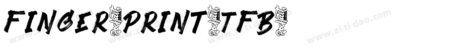 Finger-Print-TFB字体转换
