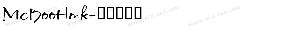 McBooHmk字体转换