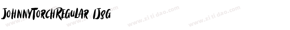 JohnnyTorchRegular-1J8g字体转换