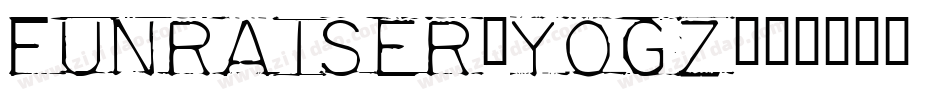 FunRaiser-yogZ字体转换