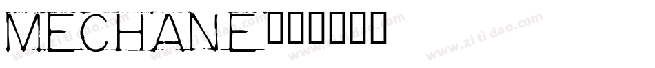 Mechane字体转换