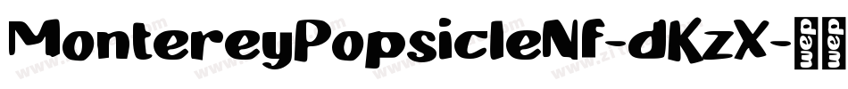 MontereyPopsicleNf-dKzX字体转换