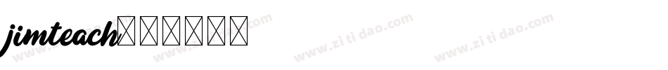 jimteach字体转换