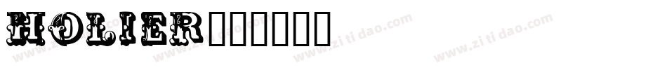 Holier字体转换