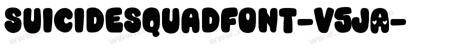 SuicideSquadFont-v5jA字体转换