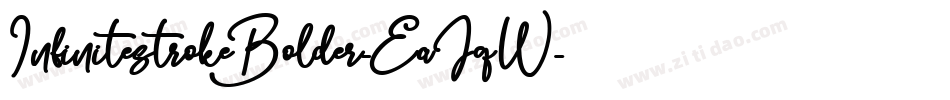 InfinitestrokeBolder-EaJqW字体转换