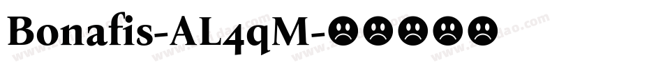 Bonafis-AL4qM字体转换