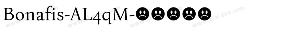 Bonafis-AL4qM字体转换