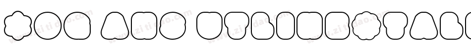 FogSansOutlineItalic-YWZ4字体转换