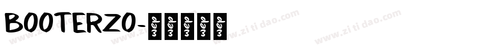 BOOTERZO字体转换