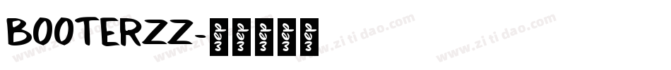 BOOTERZZ字体转换