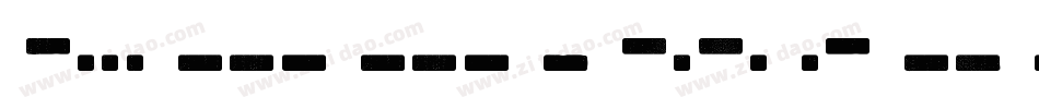 BootcampMorsecode-8DJA字体转换