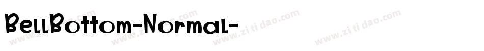 BellBottom-Normal字体转换