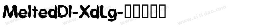 MeltedDl-XdLg字体转换