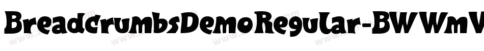 BreadcrumbsDemoRegular-BWWmV字体转换