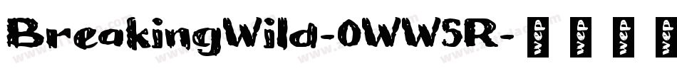 BreakingWild-0WW5R字体转换