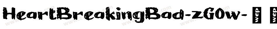 HeartBreakingBad-zG0w字体转换