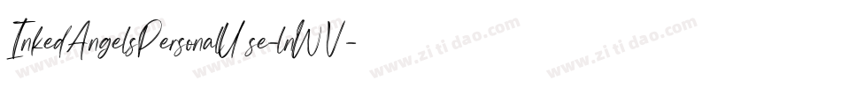 InkedAngelsPersonalUse-lnWV字体转换