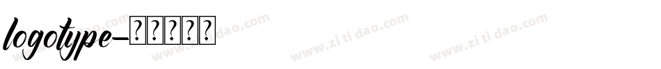 logotype字体转换