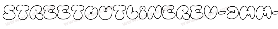 StreetOutlineRev-JMM字体转换