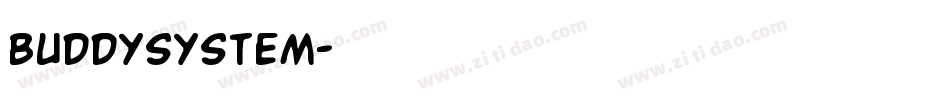 buddysystem字体转换