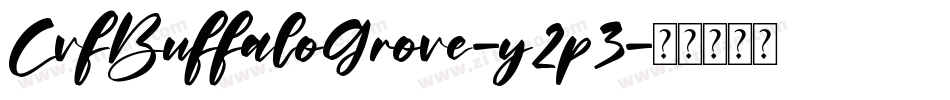 CvfBuffaloGrove-y2p3字体转换