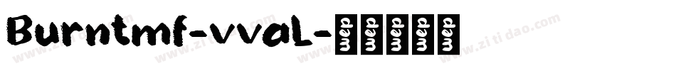 Burntmf-vvaL字体转换