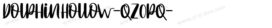 DolphinHollow-qZ0pq字体转换