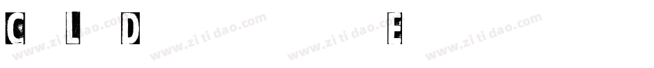 CfLeDernierEmpereurPersonalRegular-PxDE字体转换