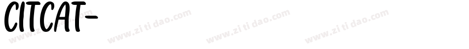 CITCAT字体转换