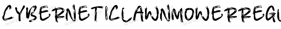CyberneticLawnmowerRegular-7LVP字体转换