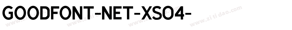 GoodfonT-NET-XS04字体转换