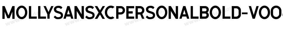 MollysansxcpersonalBold-vo04字体转换