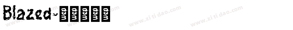Blazed字体转换