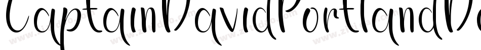 CaptainDavidPortlandDemo-RpqEW字体转换