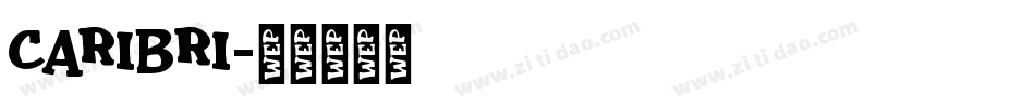 Caribri字体转换