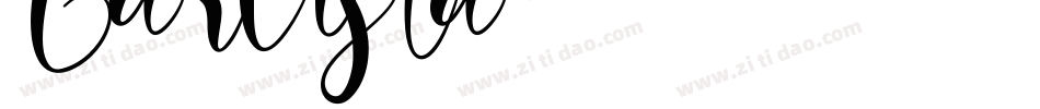 Carlista字体转换