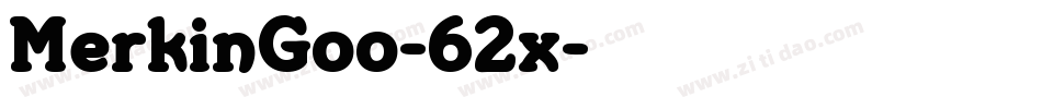 MerkinGoo-62x字体转换