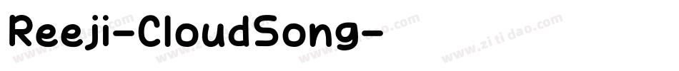 Reeji-CloudSong字体转换