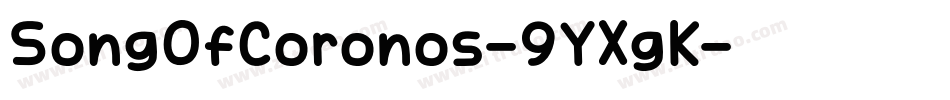 SongOfCoronos-9YXgK字体转换